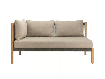 LENTO - 2 seater rope garden sofa by Vincent Sheppard - view 3